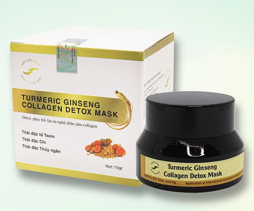Detox phục hồi làn da nghệ nhân sâm collagen